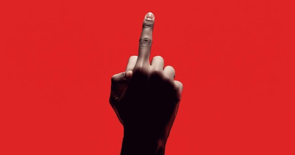 best-middle-finger-instagram-captions