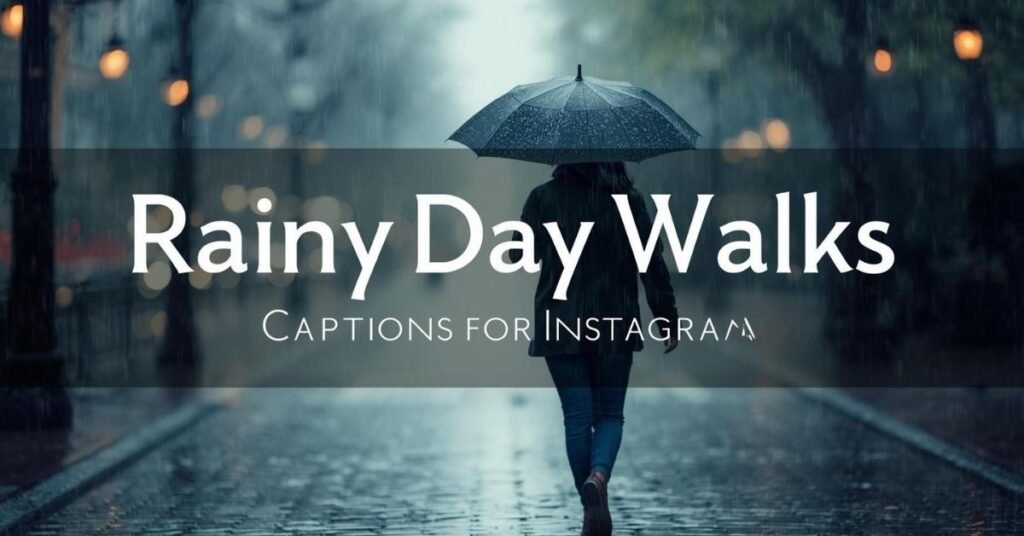 540+ Best Rainy Day Captions for Instagram 5 rainy-day-walks-captions-for-instagram