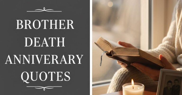 100+ Loving Brother Death Anniversary Quotes