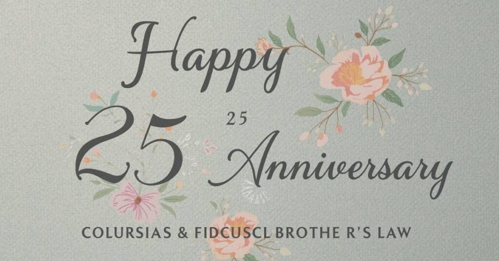25th Anniversary Wishes for Sister and Brother-in-Law