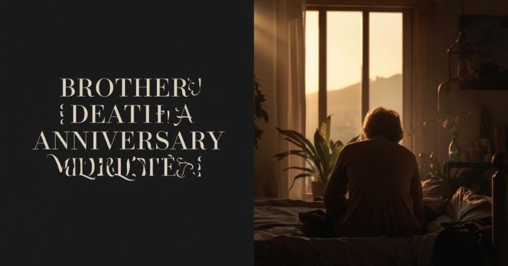 Brother Death Anniversary Quotes for Instagram