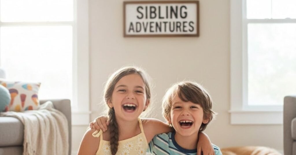 Cute Instagram Captions for Siblings Photo