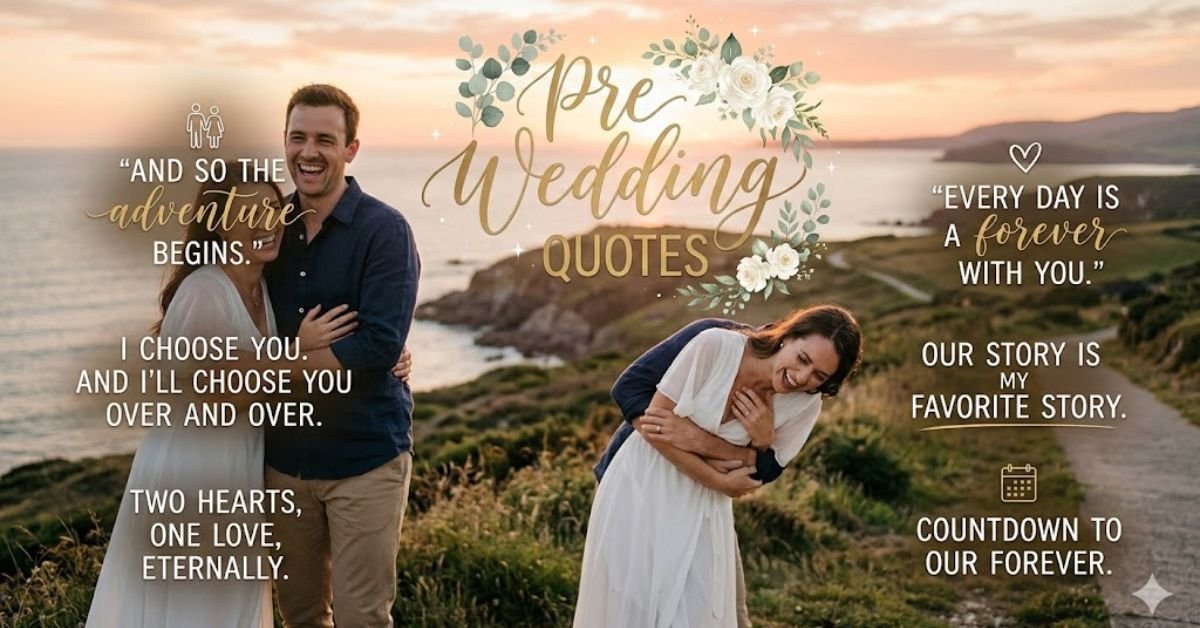 Pre Wedding Quotes