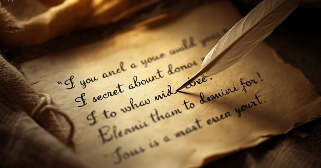 Secret Love Quotes for Him