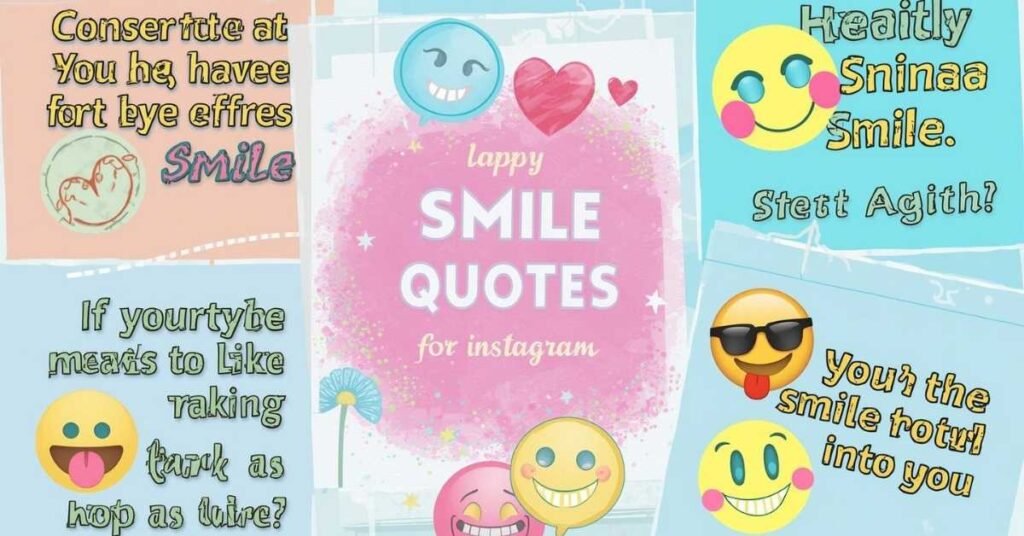 17+ Smile Quotes for Instagram: Spread Positivity Everywhere 4 Smiling face expressing joy with playful emoji vibes