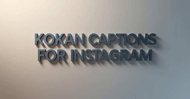 kokan captions for instagram